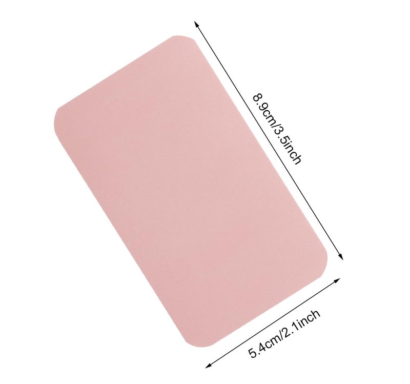 Penta Angel 100 Pcs Mini Paper Blank Gift Notes Cards DIY Craft Small Word Business Message Cards (Pink) - Image 2